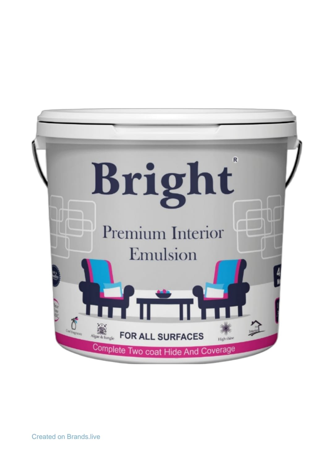BRIGHT INTERIOR EMULSION - BRIGHT Factory Wholesale Supply